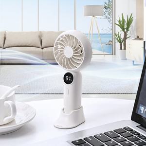 하이온 휴대용 선풍기 LED 표시등 미니 탁상겸용 손선풍기 H31