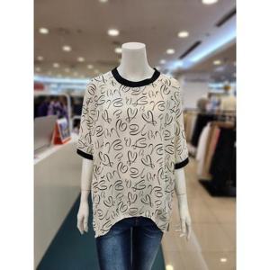 아니베F 세이브존03 아니베F하트프린팅블라우스 JEKA35WBL530