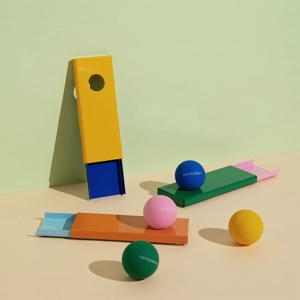 [무케] 솔티앤스웨티_컬러밤 마사지볼 홀더세트(3color) 안마볼