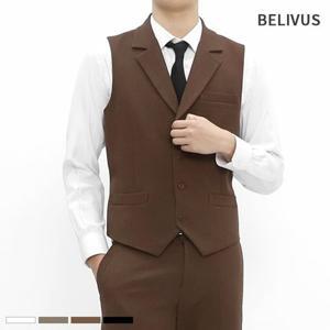 빌리버스 남성 조끼 베스트 카라 정장 캐주얼 조끼베스트 BIT155