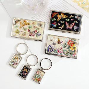 [박씨상방] (2종)자개명함케이스+열쇠고리K