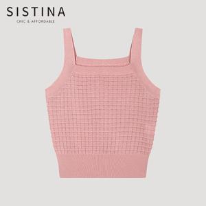 [SISTINA] 인기 크로셰 니트 베스트_ASKVTO21520_PI