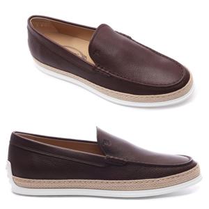 [토즈(가방)]24SS 남성 스탬핑 로고 로퍼 (XXM0TV0AJ30 S5P S603 24S)