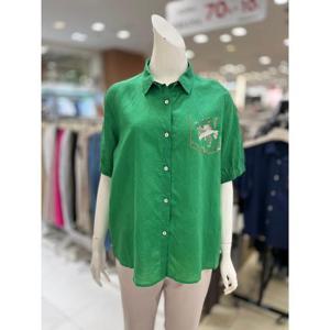 소고 세이브존01 퍼프소매셔츠형블라우스 AK2QA08