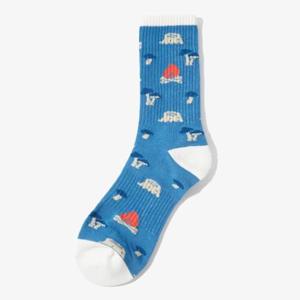 노스페이스 NY4MQ04 캠핑 쿨맥스 미드 삭스 NY4MQ04C