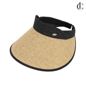 [엘케이트 ACC]엘케이트 여자 썬캡 자외선차단 챙모자 여름 밀짚