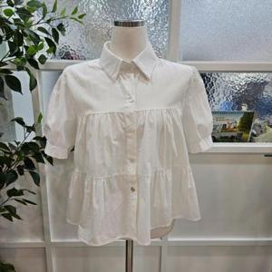 부루앤쥬디 sh06 티어드하프 화이트 BQGBL905C