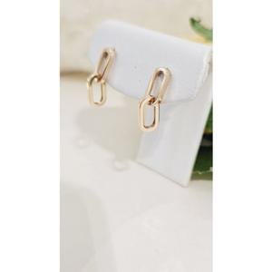 로이드 14K 미니 클립 스터드 귀걸이 LPFN3216G
