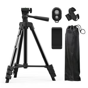 바나다 스마스폰 4단 삼각대 블랙 블루투스 리모컨 세트 핸드폰