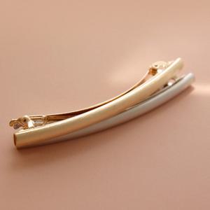 제이로렌 할로우 메탈 무광 자동헤어핀 스몰 H01200