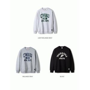 WHOAU 공용 캠퍼스 레터 맨투맨 WHMWE4924U