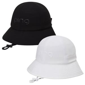 [핑골프]양말증정 여성 뒷리본 버킷햇 (121D3CP282)