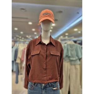 부루앤쥬디 세이브존03 부루앤쥬디  라인 포켓 스트링 셔츠 SAVBBKBQISH001C