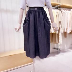 [시에로]SK2SKF46M_허리밴딩 사이드포켓 스커트