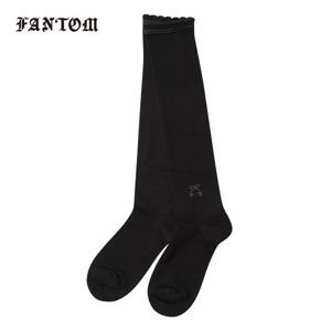 [팬텀] 여성 핫픽스 로고 포인트 니삭스