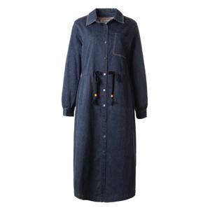 [조순희]스트링 트렌치 데님 원피스(FLFO323)