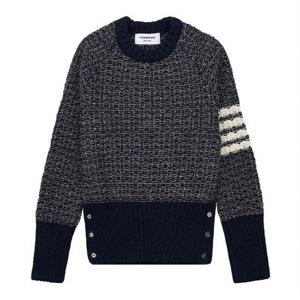 [톰브라운] 여성 울 사선 니트 FKA449A Y1506 415