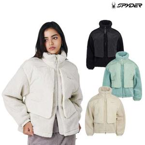 [스파이더] 여성 셜파 하이브리드 자켓 SPJWCNJK353W
