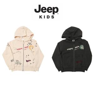 [지프키즈]전판레터링후드집업KM3TZU032