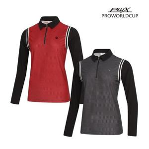 프로월드컵 HC12 하프집업폴로셔츠 q324-3452-1zb