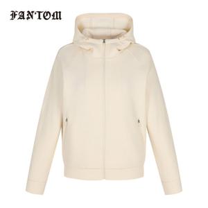 [팬텀] 여성 캐주얼 기모 후드 집업