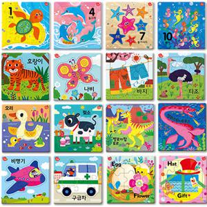 아동 퍼즐 동물 곤충 탈것 한글 숫자 공룡 아기지능방 퍼즐