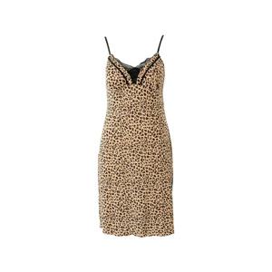 부드러운 모달 호피프린트 브라 컵슬립 WFS2460