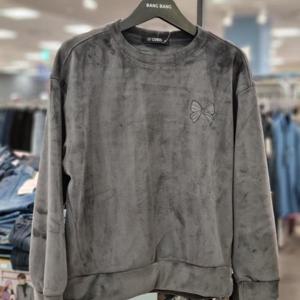 뱅뱅 HC21 뱅뱅 여성 벨로아기모맨투맨티셔츠 CTK671