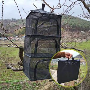 그릇 건조망 4단 건조대 캠핑 다용도 식기 건조대4단