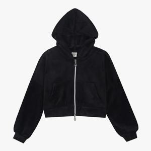 유솔 sh06 밍크 코듀로이 크랍 후드 집업1 ULJM24T51