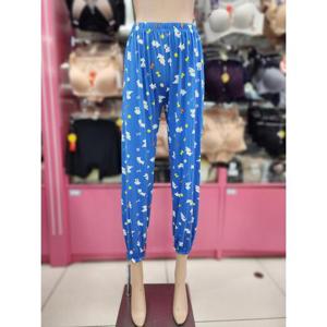 댑 세이브존04 블루 코지 소프트 발목 밴딩스판 여성 파자마 GPJ9703