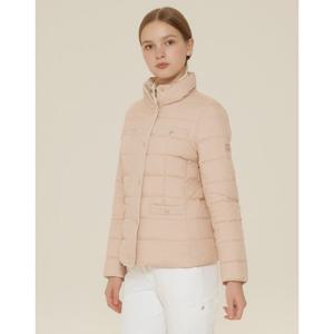 헤지스 골프 여성 24FW 품절임박핑크 여성 ESSENTIAL 구스다운 점퍼 HWJU4D701P2