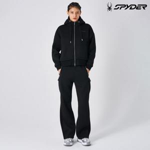 [스파이더] 여성 스웨터 라이크 셋업 팬츠 SPJWCNFP357WBLK