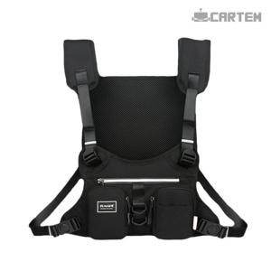 카템 오토바이 라이더 멀티 체스트백 배달 조끼 퀵 작업복