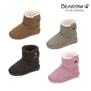 베어파우 아동 GRACIE 겨울 방한 양털 찍찍이 부츠 4컬러 (K2916QD-K-GSGR)
