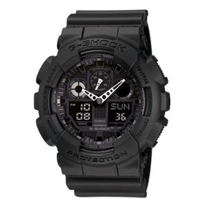 G-SHOCK 빅페이스 남자 아날로그 전자시계 GA-100-1A1