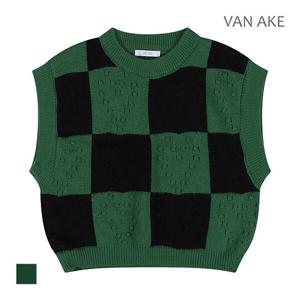 [반에이크][반에이크] 다트패턴 니트베스트_VB2ZKVM302Z (P00341