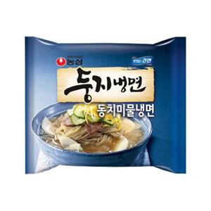 농심 둥지 동치미 물냉면 161gx8봉지