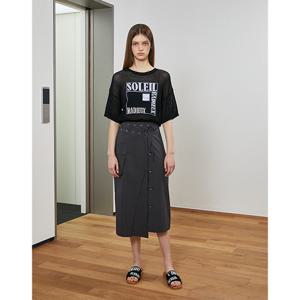 [에고이스트]빅 포켓 레이스업 롱 스커트(EQ3WS762)