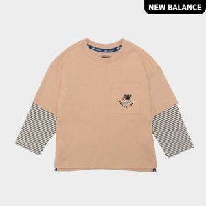 뉴발란스키즈 ESSENTIAL 레이어드 긴팔티 NK9BC3103U-35