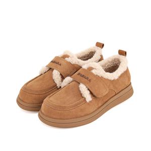 [바바라(슈즈)]스웨이드 퍼 로퍼 BBH557-CM