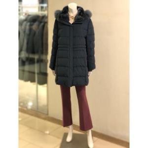 벨리시앙 세이브존01 폭스 후드 슬림핏 구스 점퍼(3color) HZ3405