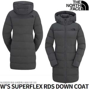 노스페이스 NJ1DQ31 여성 슈퍼플렉스 RDS 다운 코트 NJ1DQ31B