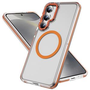 갤럭시퀀텀4 A54 5G 맥세이프 반투명 매트 컬러 범퍼 하드케이스