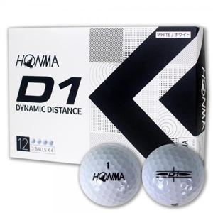 [혼마]혼마 NEW D1 고반발 골프공 화이트 2피스 12알 1더즌 P TA