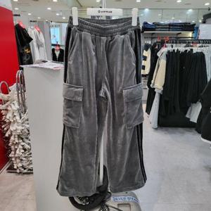 에어워크주니어 sh06 벨로아 두줄 카고 와이드팬츠 M248G3577C