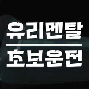 초보운전 스티커 차량 자동차 시트지 28 유리멘탈초보운전