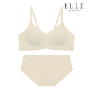 [패드 일체형] 쉐딩 브라 팬티 세트 - 스킨