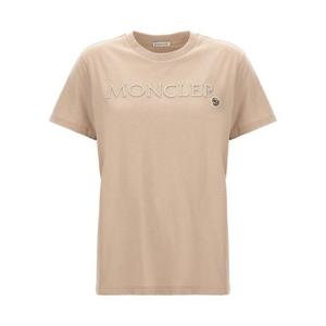 몽클레어 반팔 티셔츠 8C00006829HP20J BEIGE DOM