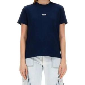 엠에스지엠 반팔 티셔츠 3641MDM50024700289 NAVY DOM